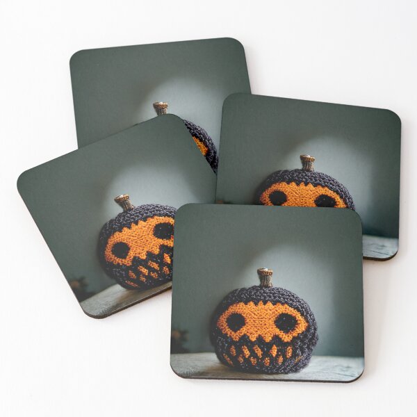 Item preview, Calabaza de ganchillo de Halloween, negra y naranja designed and sold by PeanutArtCorner.