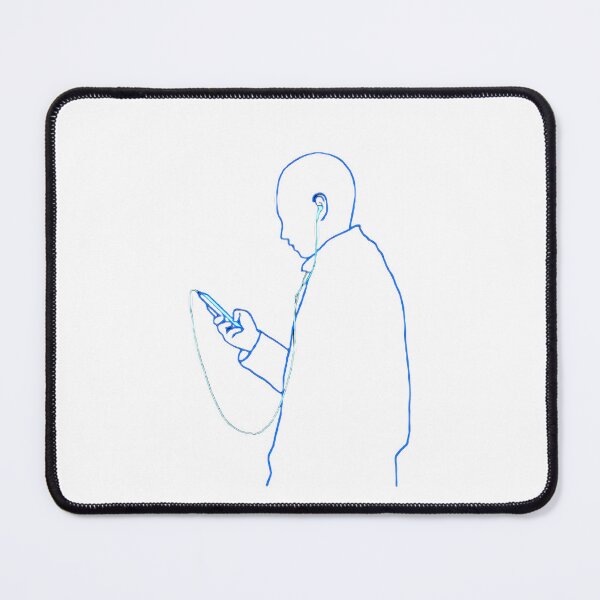 Item preview, Neon Silhouette of a Man listening to Music designed and sold by Dven-Clothes.