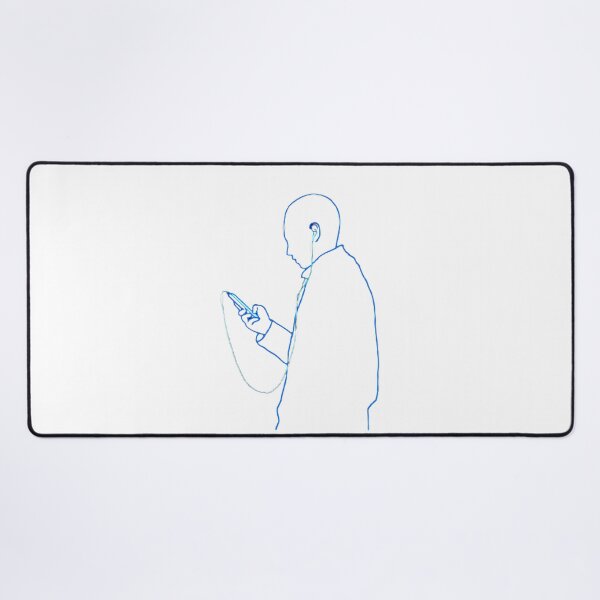 Item preview, Neon Silhouette of a Man listening to Music designed and sold by Dven-Clothes.
