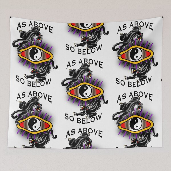 Item preview, Panther tattoo design designed and sold by bellylynn.