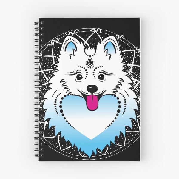 Artikelvorschau, Pomeranian Hundekopf in Bohu-Stil entworfen und verkauft von Nina Vetrova.