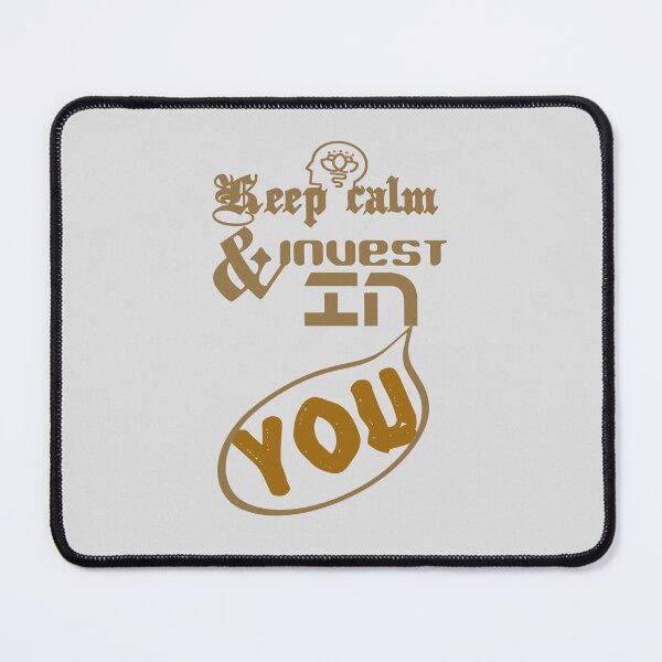 Item preview, Keep calm and invest in you.,, designed and sold by Chakilogy.