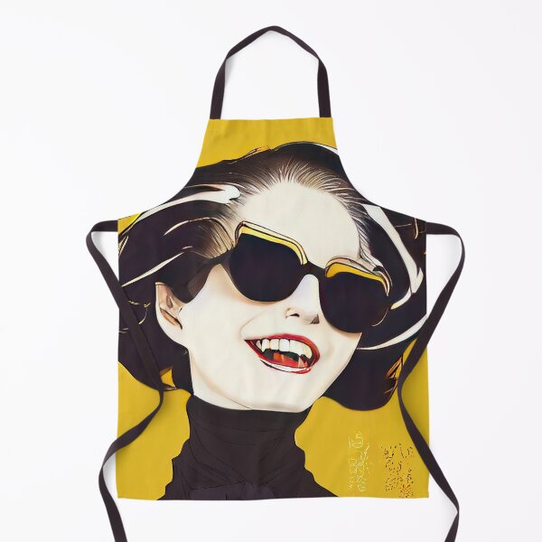 Aperçu de l'œuvre Glamorous Lady - Luxe - femmes puissantes - Happy yellow créée et vendue par Chillapy.