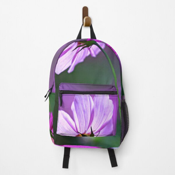 Item preview, Purple cosmos flowers on nature background designed and sold by olena2552.