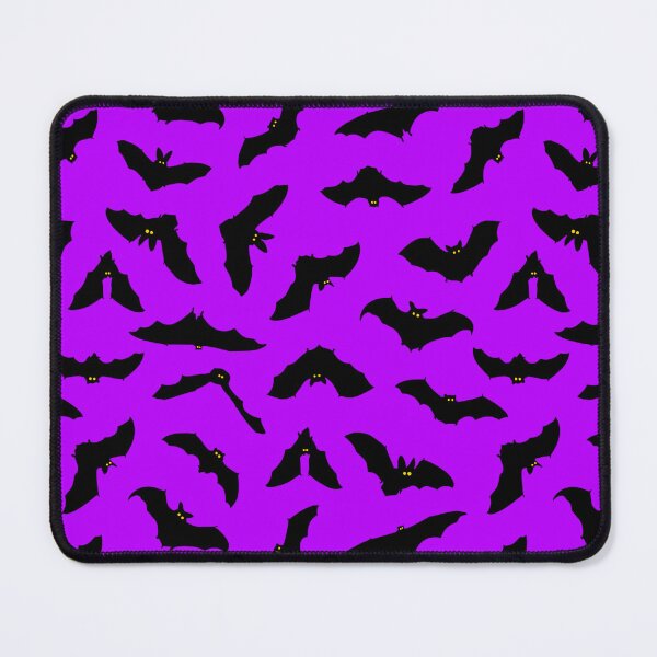 Item preview, Purple Halloween Bat Pattern designed and sold by Julie Erin Designs.