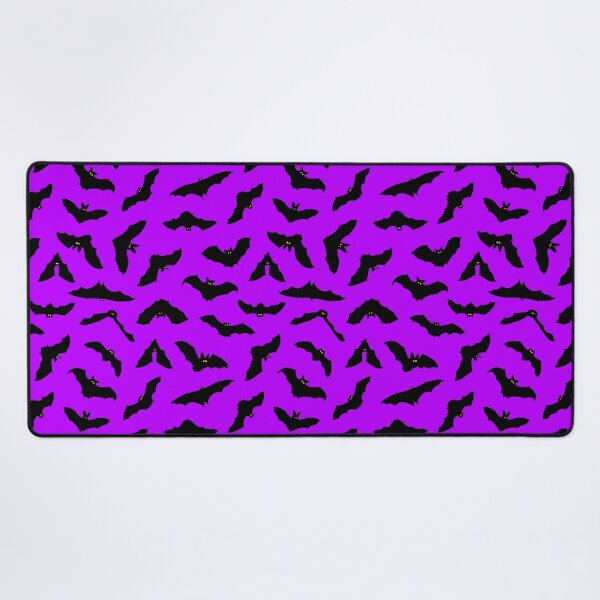 Item preview, Purple Halloween Bat Pattern designed and sold by Julie Erin Designs.