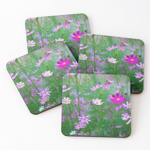 Item preview, Cosmos flowers on summer field designed and sold by olena2552.