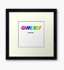 Game Boy Color StartScreen Framed Print