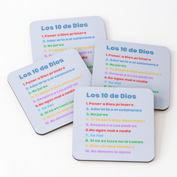 Item preview, Los 10 de Dios designed and sold by Holynight.