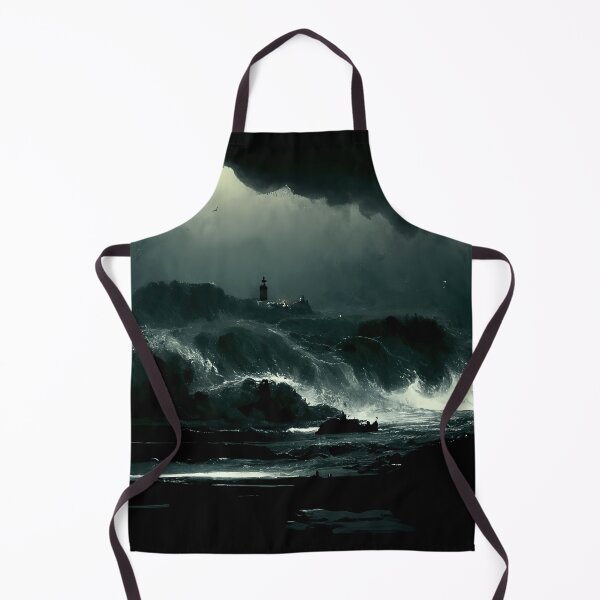 Item preview, Great stormy sea - digital art designed and sold by Astramo.