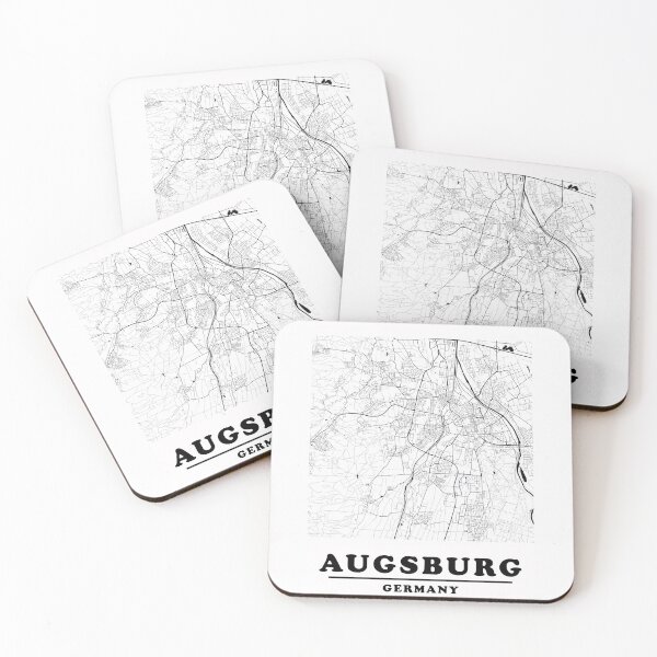 Item preview, Minimal Augsburg Map designed and sold by Enea Kelo.
