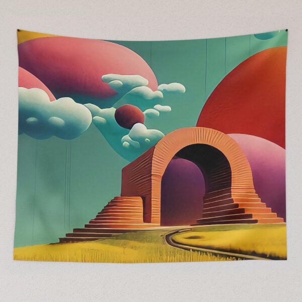 Item preview, Surrealistic landscape no.1 designed and sold by TheDreamEffect.