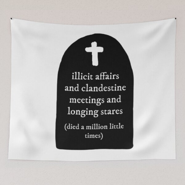 Item preview, the illicit affairs gravestone - Taylor Swift designed and sold by stainedauroras.