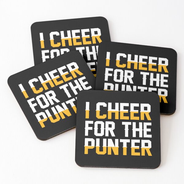 Item preview, I Cheer For the Punter Graphic T-Shirt designed and sold by designsdetour.