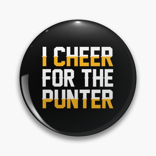 Item preview, I Cheer For the Punter Graphic T-Shirt designed and sold by designsdetour.