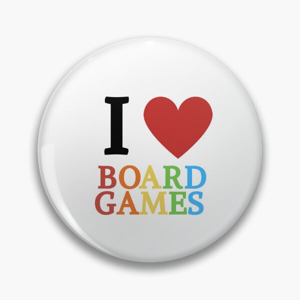 Item preview, Rainbow I Heart Board Games designed and sold by gamenighttees.