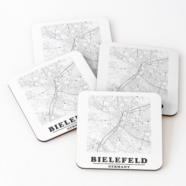Item preview, Minimal Bielefeld Map designed and sold by Enea Kelo.