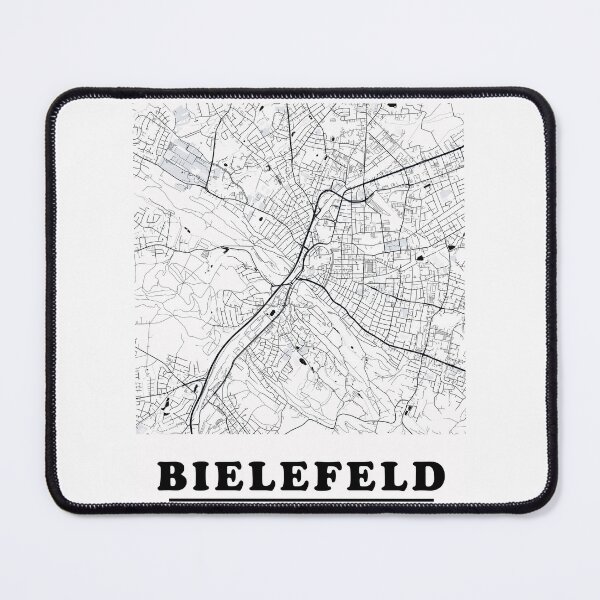 Item preview, Minimal Bielefeld Map designed and sold by Enea Kelo.