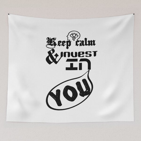Item preview, Keep calm and invest in you.,,V1.  designed and sold by Chakilogy.