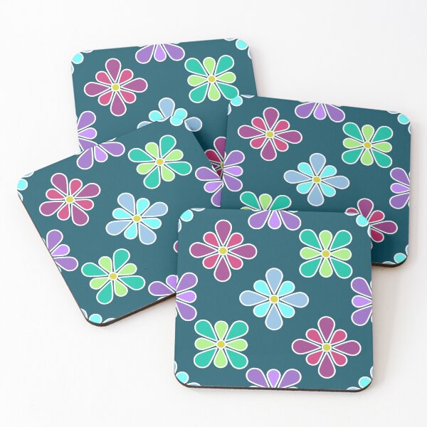 Item preview, Pastel Multi Flower Pattern designed and sold by Red Wolf.