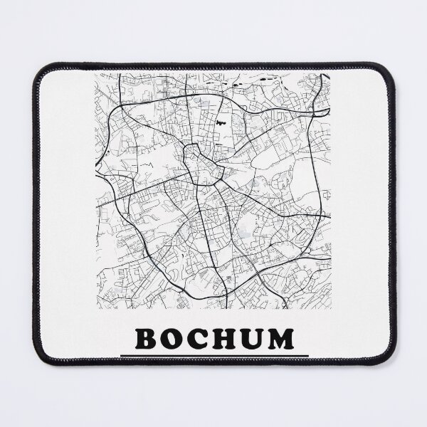 Item preview, Minimal Bochum Map designed and sold by Enea Kelo.