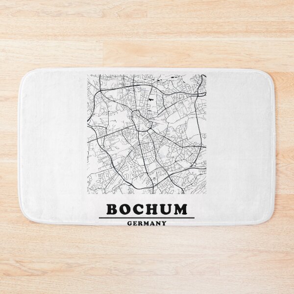 Item preview, Minimal Bochum Map designed and sold by Enea Kelo.