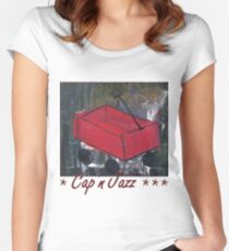 Cap'n Jazz – Burritos, Inspiration Point... Women's Fitted Scoop T-Shirt