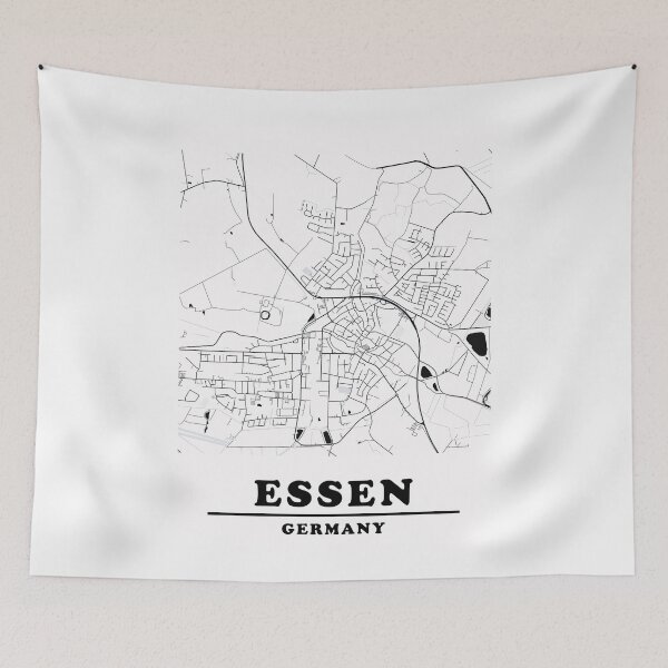 Item preview, Minimal Essen Map designed and sold by Enea Kelo.