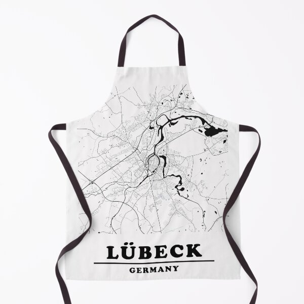 Item preview, Minimal Lubeck Map designed and sold by Enea Kelo.
