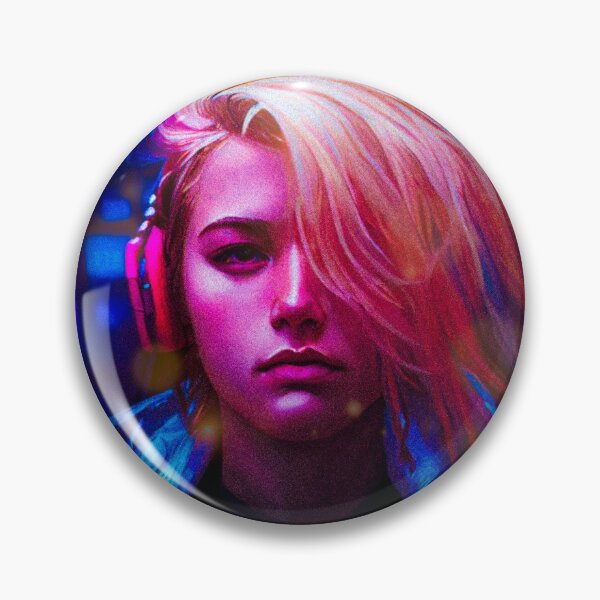 Item preview, Cyberpunk Girl 1 designed and sold by LastStopArt.