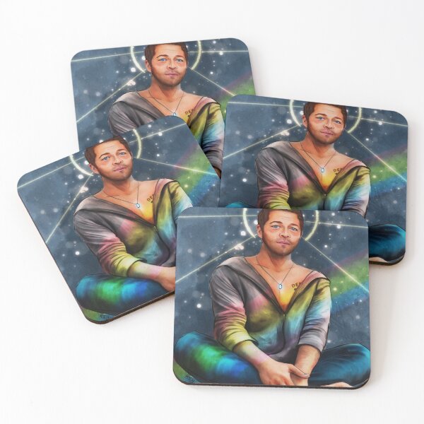 Item preview, Soft rainbow Castiel designed and sold by M-O-E-M.