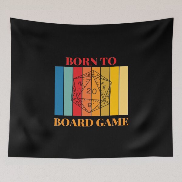 Item preview, Rainbow Born To Board Game designed and sold by gamenighttees.