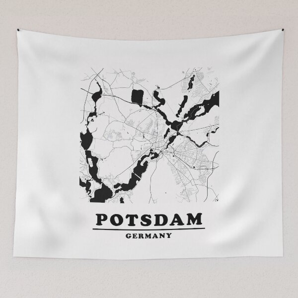 Item preview, Minimal Potsdam Map designed and sold by Enea Kelo.