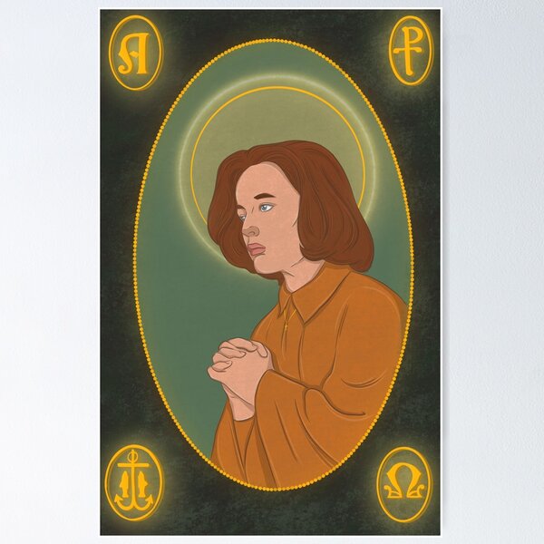 Item preview, Dana Scully Prayer Card designed and sold by Gib-son-s.