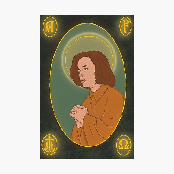 Item preview, Dana Scully Prayer Card designed and sold by Gib-son-s.
