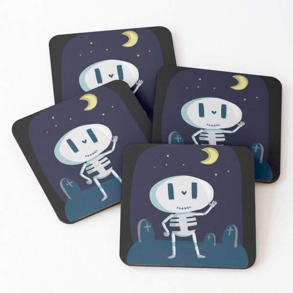 Item preview, Friendly Skeleton Halloween designed and sold by Bien Design.