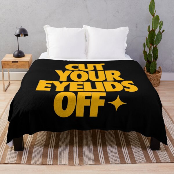 Item preview, CUT YOUR EYELIDS OFF (*ORIGINAL DESIGN*) designed and sold by crowbarr.