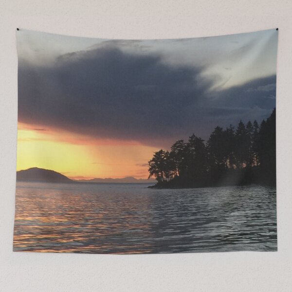 Item preview, Stormy Clouds on the Salish Sea, Gabriola… designed and sold by drumweaver.