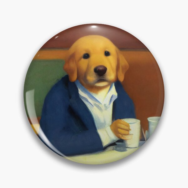 Item preview, Labrador having morning coffee  designed and sold by ArchiesGallery.