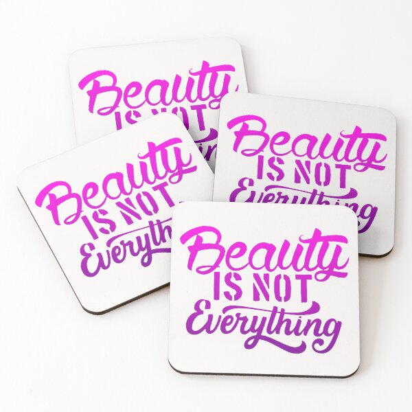 Item preview, Beauty Is Not Everything; designed and sold by StickerApe.