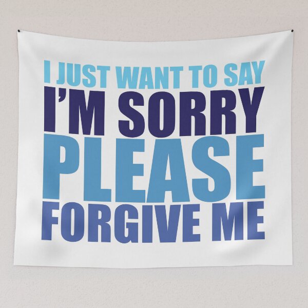 Item preview, I AM SORRY designed and sold by BeCoolByHarun.