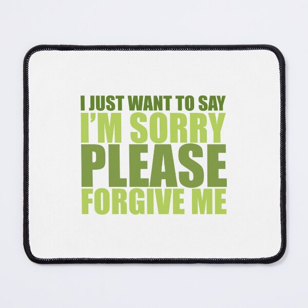 Item preview, I AM SORRY GREEN designed and sold by BeCoolByHarun.