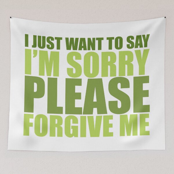 Item preview, I AM SORRY GREEN designed and sold by BeCoolByHarun.