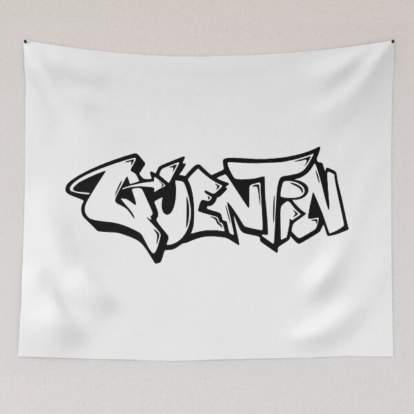 Item preview, Quentin - Graffiti Name Design designed and sold by NameThatShirt.