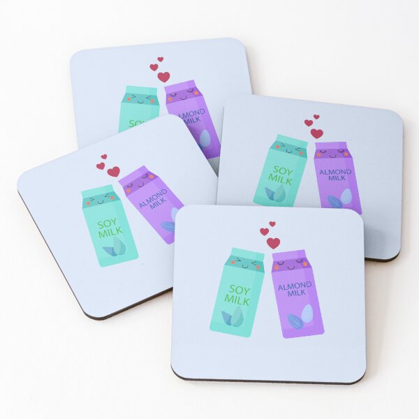 Item preview, Cute Soy and Almond Milk designed and sold by Lauraloris.