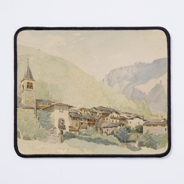 Item preview, Village in the Mountains designed and sold by Twisted Wick.