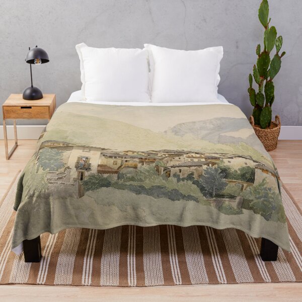 Item preview, Village in the Mountains designed and sold by Twisted Wick.