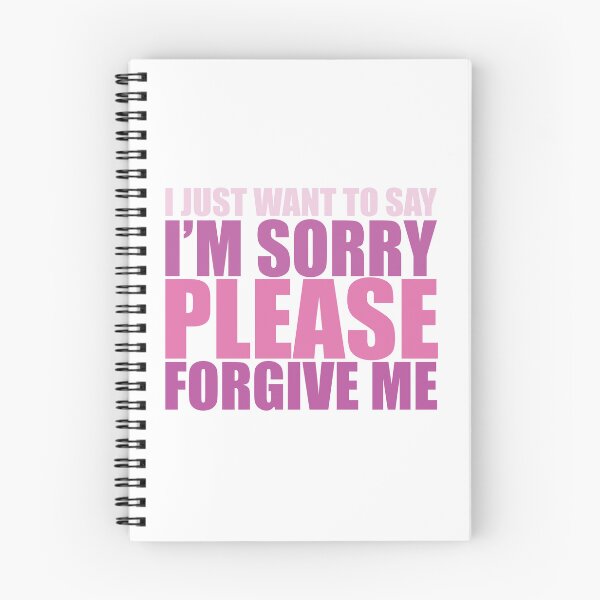 Item preview, IM SORRY, PLEASE FORGIVE ME PURPLE designed and sold by BeCoolByHarun.