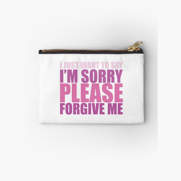 Item preview, IM SORRY, PLEASE FORGIVE ME PURPLE designed and sold by BeCoolByHarun.