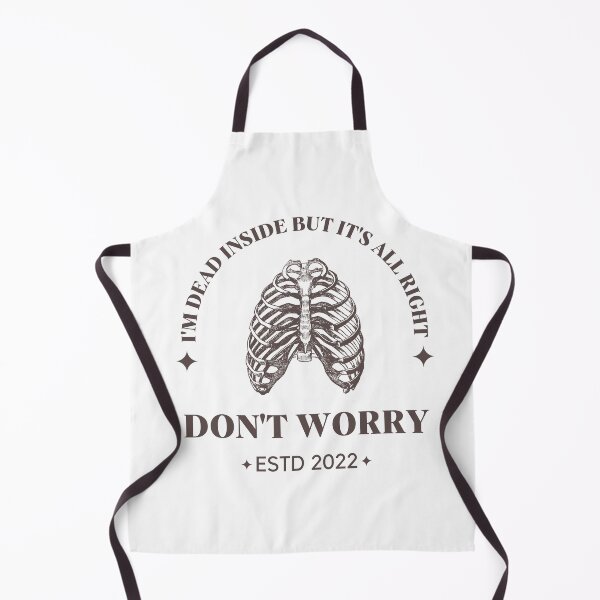 Item preview, I'm dead inside but it's all right skeleton designed and sold by uni.